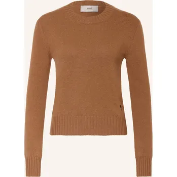 Dámský svetr Ami Paris Dámský Kašmírový Svetr, hnědá, 40