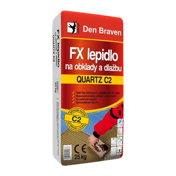Průmyslové lepidlo DenBraven FX lepidlo na obklady a dlažbu QUARTZ C2 25 kg pytel