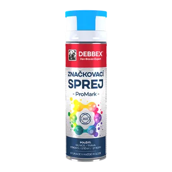 Průmyslové lepidlo DenBraven Značkovací sprej PROMARK 500 ml dóza modrá