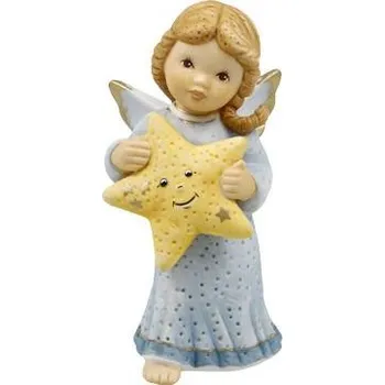 Vánoční dekorace Goebel Anděl strážný „Má hvězda“ – kolekce Nina & Marco