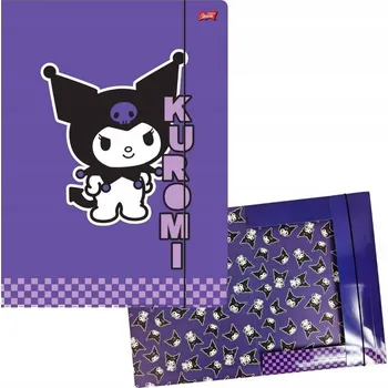 Kartónová složka s gumou A4 pro děti Kuromi, Unipap St-Majewski