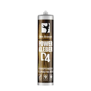 Průmyslové lepidlo DenBraven POWER KLEBER D4 300 ml kartuše krémová