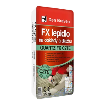 Průmyslové lepidlo DenBraven FX lepidlo na obklady a dlažbu QUARTZ FX C2TE 25 kg pytel