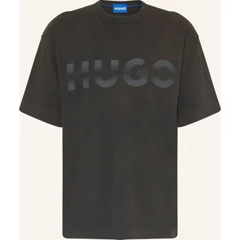 Pánské oblečení Hugo Pánské Tričko Nenzye, tmavě šedá / šedá, M