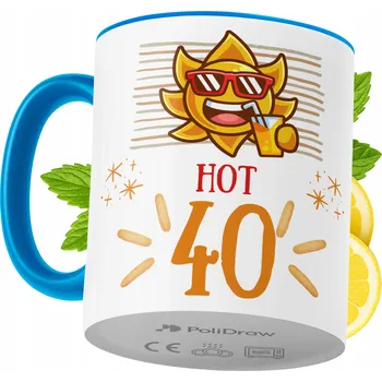 Hrnek Polidraw Hrnek Polidraw Narozeniny40 keramika 330 ml