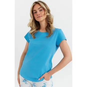 Dámské pyžamo Dámské pyžamo CANA CAN - 489 - bavlna Šedo-modrá L