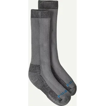 Pánské ponožky Patagonia Zátěžové podkolenky z merino vlny, Forever Grey - vel. L