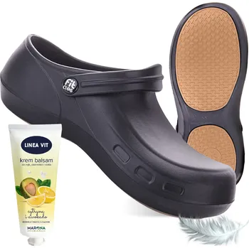 Pracovní obuv Pracovní obuv pantofle Magros KLAPKY ATESTOVANÉ FITCLOG POWER ČERNÉ OB SRC velikost 37