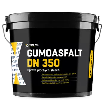 Průmyslové lepidlo DenBraven Gumoasfalt DN 350 10 kg kbelík