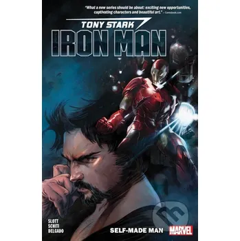 Kniha Tony Stark: Iron Man 1: Self-Made Man - Dan Slott, Valerio Schiti (ilustrátor), Gang Hyuk Lim (ilustrátor) Marvel
