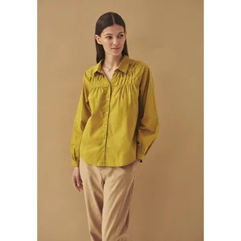 Dámská košile Tatuum BAVLNĚNÁ KOŠILE S OZDOBNÝMI ZÁŠEVKY – NEMY 1