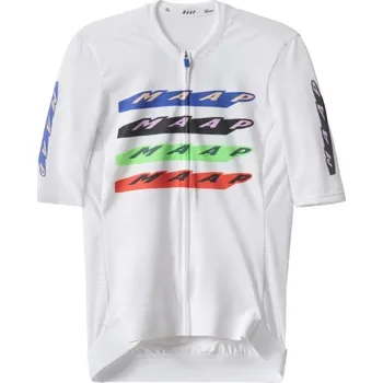 cyklistický dres MAAP Evade X Pro Air Jersey 3.0 - white M