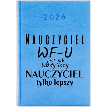 Kalendář Knižkový kalendář 2026 A5 FunnyCase modrý
