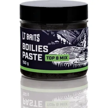 Nástraha Boilies Pasta LT Baits Top 8 Mix 150 g