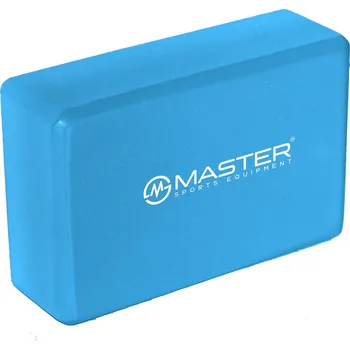 Jóga kostka MASTER Yoga Block 23 x 15 x 7,5 cm - modrá 60525
