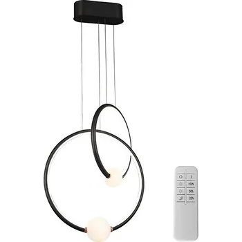 Klausen 142039 - LED Stmívatelný lustr na lanku LIV LED/50W/230V černá + DO