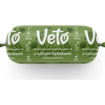 Rostlinná pomazánka Pomazánka s lučními bylinkami 100 g VETO ECO
