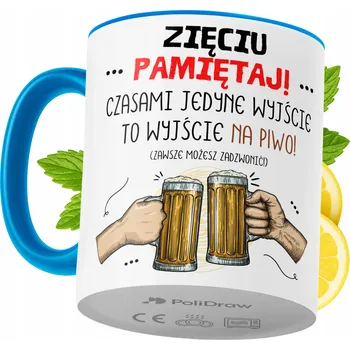 Hrnek Polidraw Hrnek Polidraw pro zetě keramika 330 ml