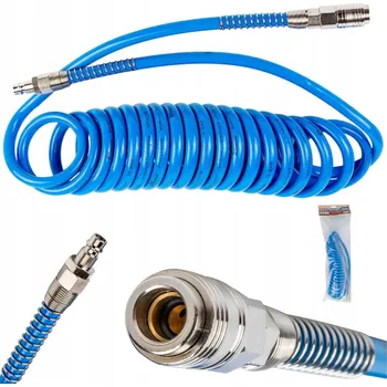 Příslušenství ke kompresoru CORONA SPIRÁLOVÁ HADICE POLYURETANOVÁ 5M 12X8MM C5046