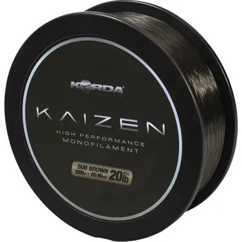 KORDA - Vlasec Kaizen Mono Brown 0,35 mm 6,8 kg 1000 m