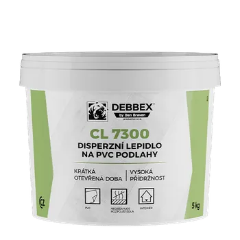 Průmyslové lepidlo DenBraven Disperzní lepidlo na PVC podlahy CL 7300 14 kg kbelík bílá