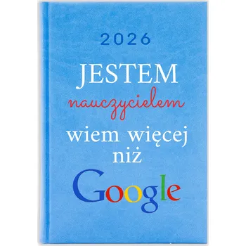 Kalendář Knižkový kalendář 2026 A5 FunnyCase modrý