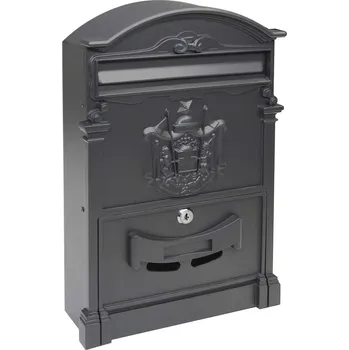 Poštovní schránka Richter Czech Poštovní schránka černá patina 25,2x41x8/22,1x3,6cm BK.301.CP
