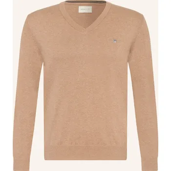 Pánský svetr Gant Pánský Svetr, světle hnědá, L