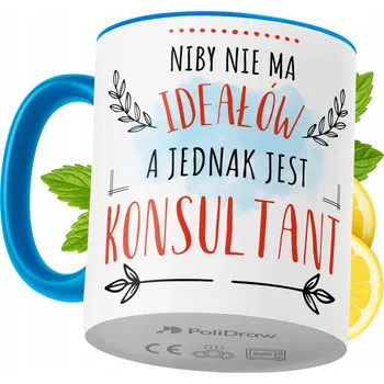 Hrnek Polidraw Hrnek Polidraw pro konzultanta na dárek keramika 330 ml