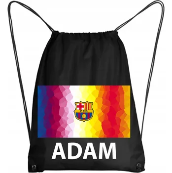 Školní batoh Školní Vak na Boty Batoh do Tělocvičny Pro Předškoláky FC BARCELONA + JMÉNO #6