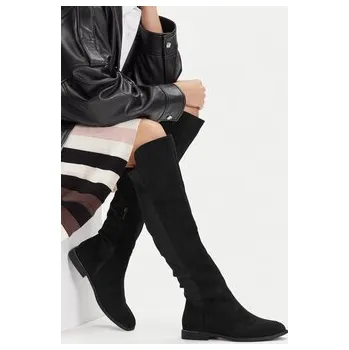 Dámské kozačky JENNY Kozačky CEO-R25AW08538 Černá 35