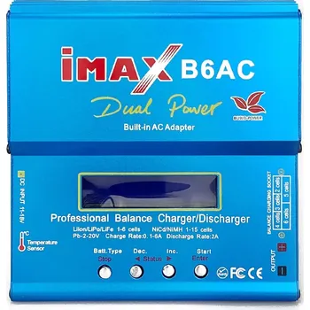 Nabíječka baterií Mikroprocesorový rychlonabíječ s balancerem IMAX B6 AC 5A 50W včetně zdroje - IMAX