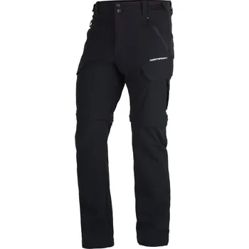 Pánské kalhoty Pánské outdoorové kalhoty 2 v 1 Northfinder Caruso NO-3994OR-269 Black 25/26 L