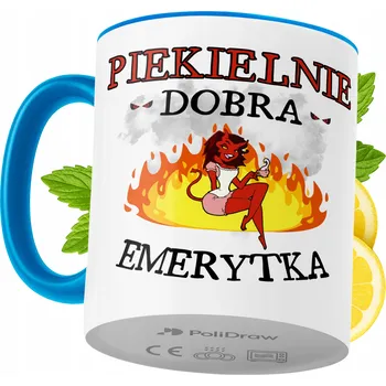 Hrnek Polidraw Hrnek Polidraw pro důchodkyni, keramika 330 ml