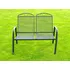 Zahradní lavice Rojaplast ZWMC-S28 černá