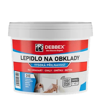 Průmyslové lepidlo DenBraven Lepidlo na obklady 5 kg kbelík bílá