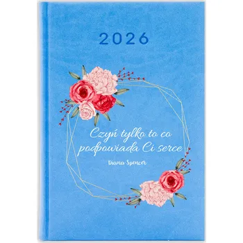 Kalendář Knižkový kalendář 2026 A5 FunnyCase modrý