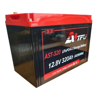 Trakční baterie Baterie Smart LiFePO4 AST-320 12,8V 320Ah (4kWh) (Lithiový akumulátor LiFePO4 s bluetooth a Wi-Fi monitoringem s pomocí smartphone aplikace)