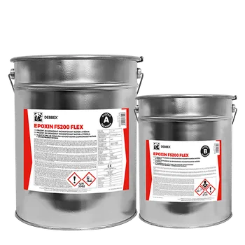 Průmyslové lepidlo DenBraven EPOXIN F5200 FLEX 30 kg sada plechovek RAL 7035