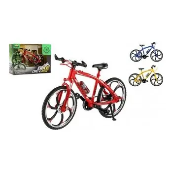 Dětská zbraň Kolo jízdní dámské kov/plast 17cm 3 barvy v krabičce 22x16x7cm