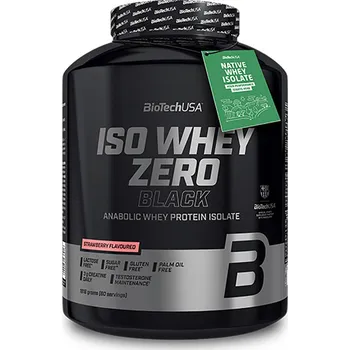 Protein BioTech Iso Whey Zero Black 1816 g Vanilka