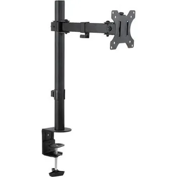 Televizní držák SBOX LCD-351/1 otočný stolní držák s ramenem a náklonem pro LCD 13-27" (33-69cm), do 8kg, VESA od 75x75 do 100x100, čern