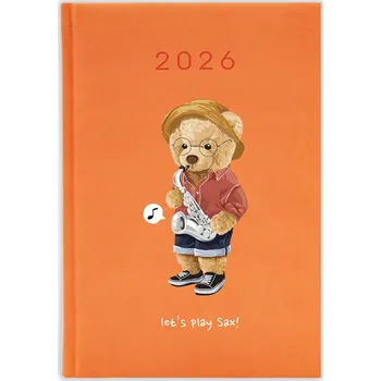 Kalendář Knižkový kalendář 2026 A5 FunnyCase modrý