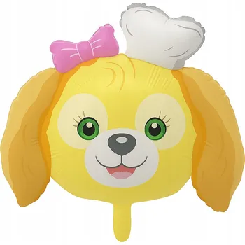 Balónek Fóliový balónek ve tvaru pejska 50x65 cm.