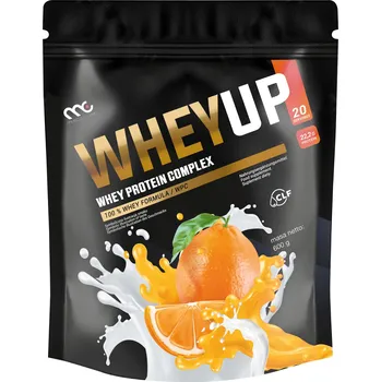 Protein Protein syrovátkový koncentrát - WPC Muscle Clinic prášek 600 g příchuť pomeranč