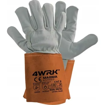 Pracovní rukavice Svářečské rukavice 4WRK MAGMA YW vel. 10 - XL 1 pár