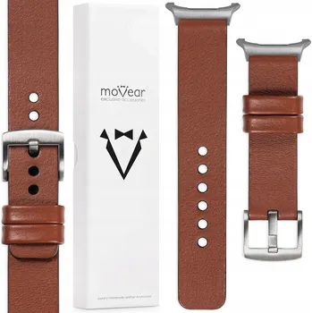 Pouzdro na mobilní telefon Řemínek Samsung Galaxy Watch Ultra 24mm Hnědý MOVEAR