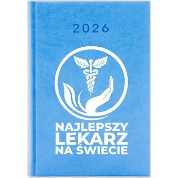 Kalendář Knižkový kalendář 2026 A5 FunnyCase modrý