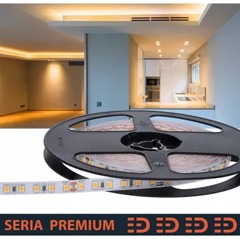 LED osvětlení LED pásek Premium 24V 120 LED/m 10W/m 950lm/m 2700K 1000lm SMD2835 CRI90