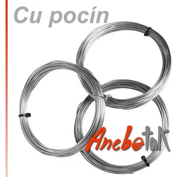 Vázací drát Pocínovaný drát měděný 1,38 mm, matný, svitek 10 m